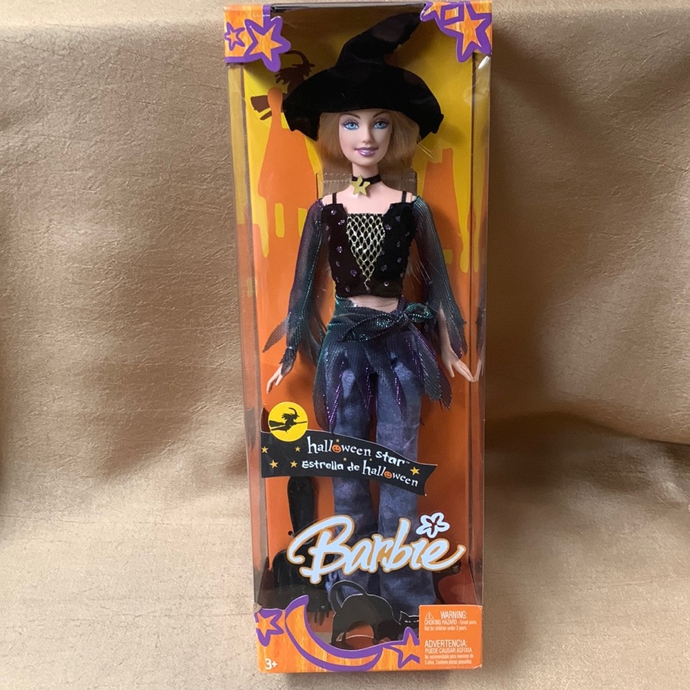Halloween Star Barbie 2005 edition. New in box.